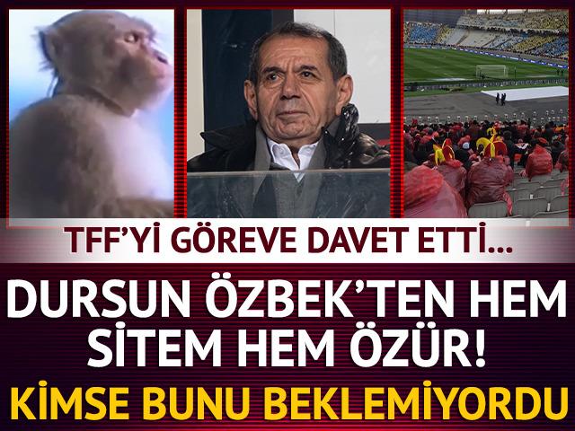 Dursun &Ouml;zbek'ten Fenerbah&ccedil;e ma&ccedil;ı sonrası flaş &ccedil;ağrı! 