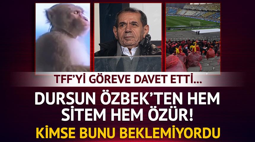 Dursun &Ouml;zbek'ten Fenerbah&ccedil;e ma&ccedil;ı sonrası flaş &ccedil;ağrı! 