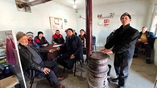 Çiftçiye aşılama çalışmaları, sulama yöntemleri ve desteklemeler anlatıldı