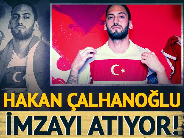 Hakan &Ccedil;alhanoğlu beklenen imzayı atıyor! Resmi a&ccedil;ıklama an meselesi