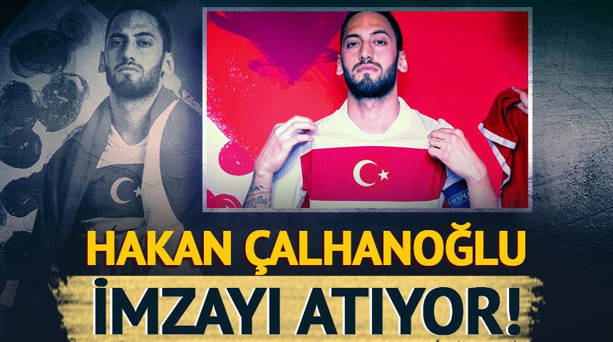 Hakan &Ccedil;alhanoğlu beklenen imzayı atıyor! Resmi a&ccedil;ıklama an meselesi