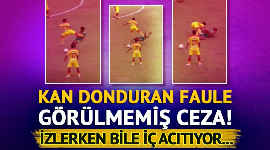 Futbol sahalarında vahşet! Rakibine "&ouml;ld&uuml;r&uuml;c&uuml;" u&ccedil;an tekme attı, hayatı bitti
