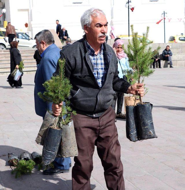 Yozgat’ta 10 bin fidan dağıtıldı