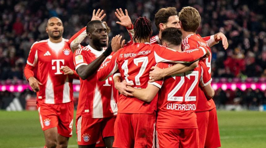 Bundesliga'da Bayern M&uuml;nih, Wolfsburg'u 8-1 yendi