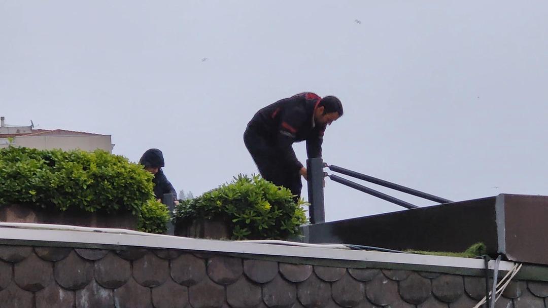 Bebek Otel in ka&ccedil;ak yapıları yıkılıyor! &Ccedil;ok sayıda ekip otelde 1