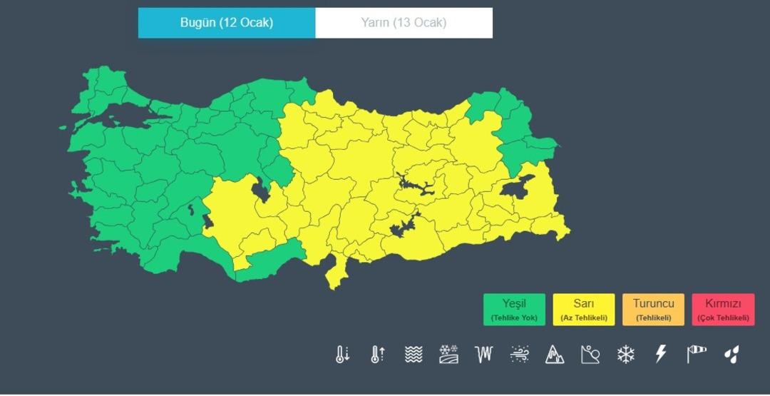 T&uuml;rkiye donacak: Kar, yağmur, fırtına! AKOM dan İstanbul i&ccedil;in yeni uyarı geldi 4