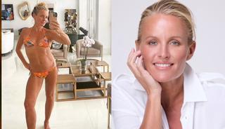 48 yaşında 20'lerinde g&ouml;steriyor! 6 ayda 25 kilo verdi