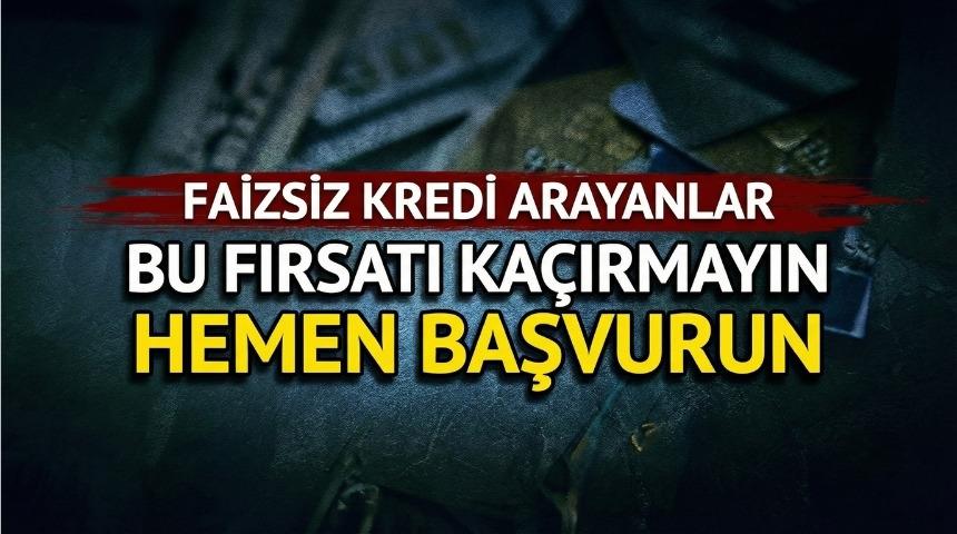 Nakit sıkışıklığına anında &ccedil;&ouml;z&uuml;m! Faizsiz 75.000 TL kredi burada