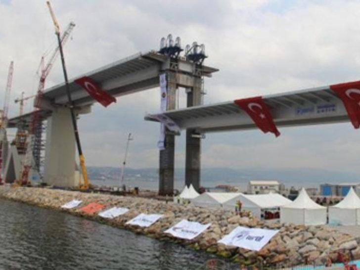Körfez Köprüsü’nde 2 bin 600 tonluk rekor tabliye operasyonu