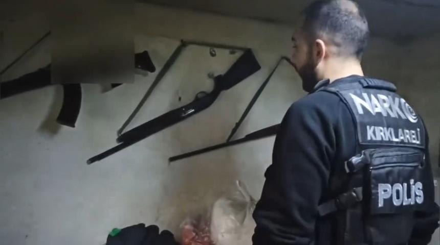 L&uuml;leburgaz&rsquo;da uyuşturucu operasyonunda 3 tutuklama