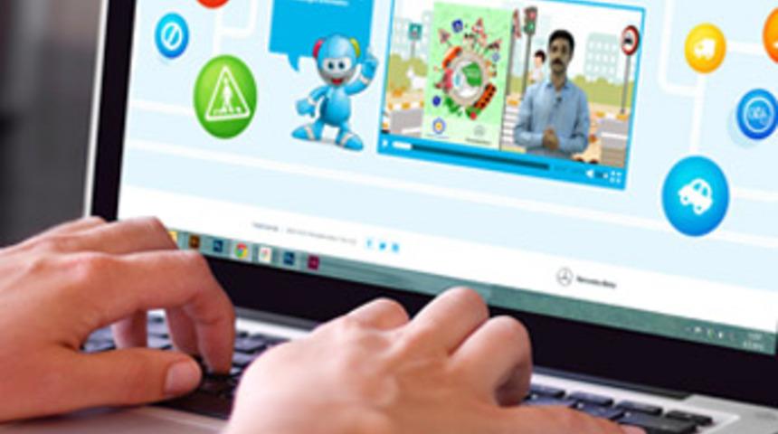 Trafik Eğitim Projesi artık bir tık uzakta!