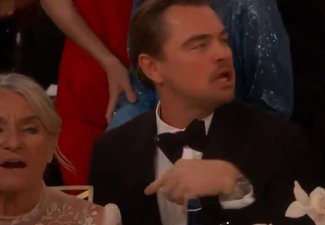 Leonardo DiCaprio nun Altın K&uuml;re de viral olan halleri... 2