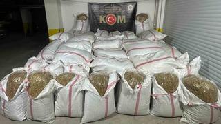 Eskişehir’de kaçak tütün ve makaron ele geçirildi