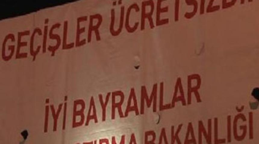 Ücretsiz geçişler başladı