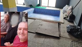 Babasını &ouml;ld&uuml;r&uuml;p kire&ccedil;lemiş: 4 ay havuz deposunda saklamış!