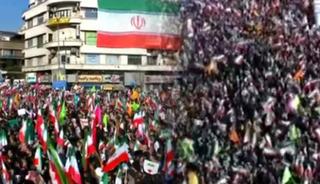 İran'da gerilim tırmanıyor! Rejim karşıtlarıyla, destek&ccedil;ileri karşı karşıya
