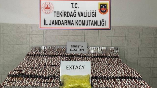 Tekirdağ’da jandarmadan büyük uyuşturucu operasyonu
