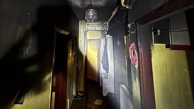 Erdek'te yangın paniği: Ev küle döndü