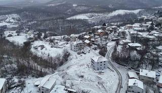 Kartpostallık kış manzarası