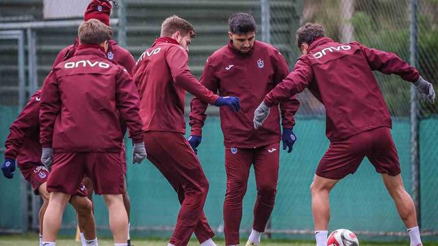 Trabzonspor kupa hazırlıklarını sürdürdü