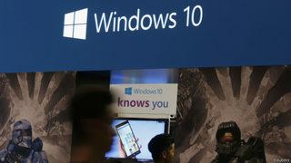 Microsoft  Windows 10 bugün piyasada