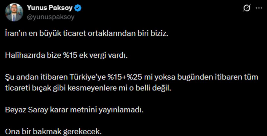 Trump tan İran a karşı yeni hahmle! Y&uuml;zde 25 ek g&uuml;mr&uuml;k vergisi koydu, aralarında T&uuml;rkiye de var 4