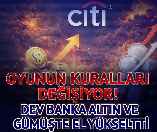 Oyunun kuralları değişiyor! Dev banka altın ve g&uuml;m&uuml;şte el y&uuml;kseltti