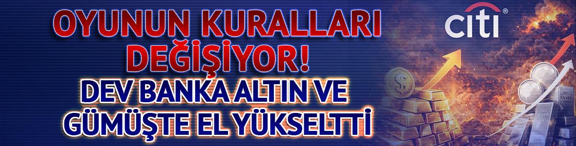 Oyunun kuralları değişiyor! Dev banka altın ve g&uuml;m&uuml;şte el y&uuml;kseltti