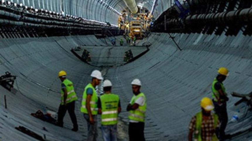 Avrasya Tüneli'nde son 75 metre