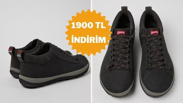 Zorlu havalara dünden hazır Camper ayakkabı günün fırsat ürün oldu!
