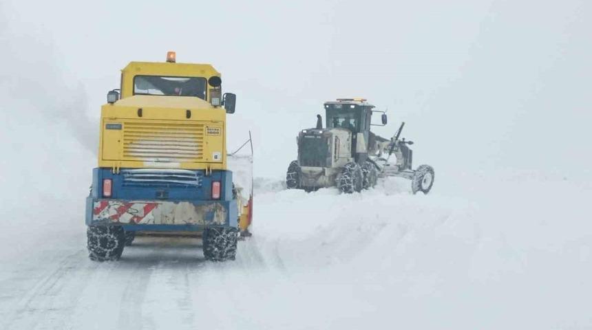 Amasya&rsquo;da 62 k&ouml;y yolu ulaşıma kapalı