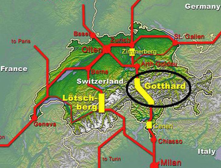 Tam 57 km! Dünyanın en uzun tüneli tamamlandı G5