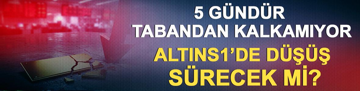 Altın Sertifikası 5 g&uuml;nd&uuml;r tabandan kalkamıyor! ALTINS1&rsquo;de d&uuml;ş&uuml;ş devam edecek mi? 