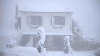 Yoğun kar yağışı Harput’u yuttu, 4 bin yıllık tarih gözden kayboldu