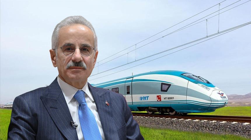 Hızlı tren geliyor 'Kararını verdik' Yeni etap i&ccedil;in Bakan Uraloğlu duyurdu