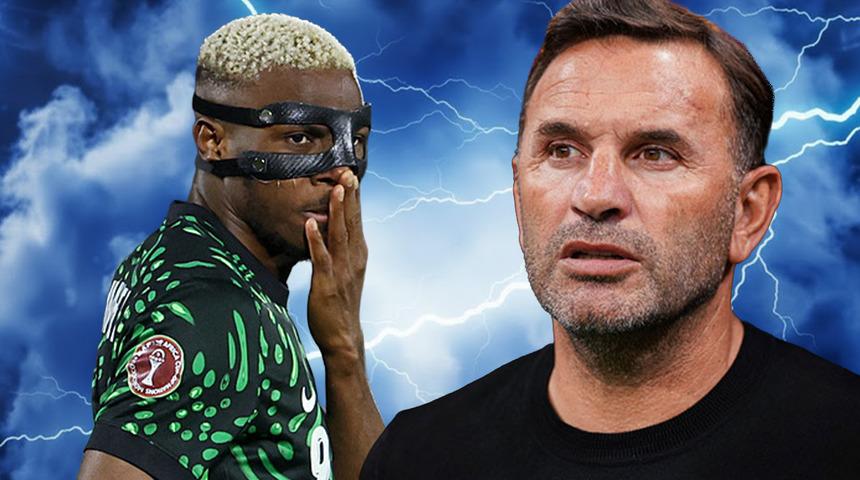 Galatasaray'da Osimhen Atletico Madrid ma&ccedil;ına yetişebilecek mi?