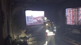 Payas’ta ev yangını