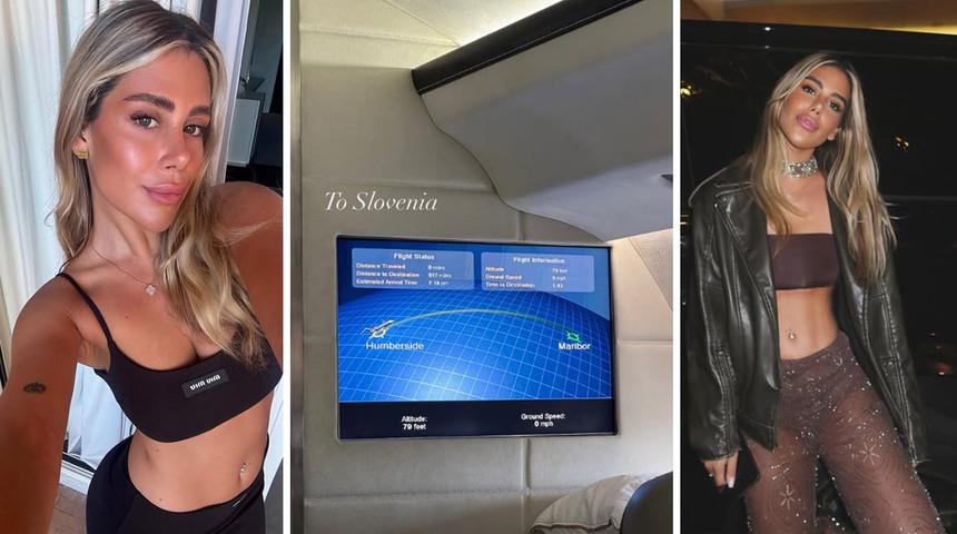 Organik manav Selen &Ccedil;etinkaya da g&ouml;zaltında... Yine "&ouml;zel jet" detayı