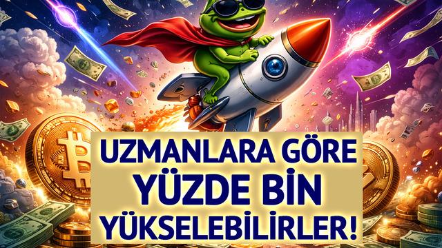 Pepe Coin gibi y&uuml;zde 1000'den fazla y&uuml;kselebilecek 3 kripto para