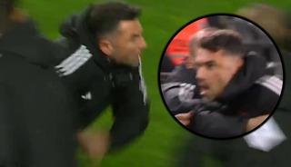 Burak Yılmaz'ın g&ouml;z&uuml; d&ouml;nd&uuml;, hakemin &uuml;zerine y&uuml;r&uuml;d&uuml;! Tarihi ceza kapıda