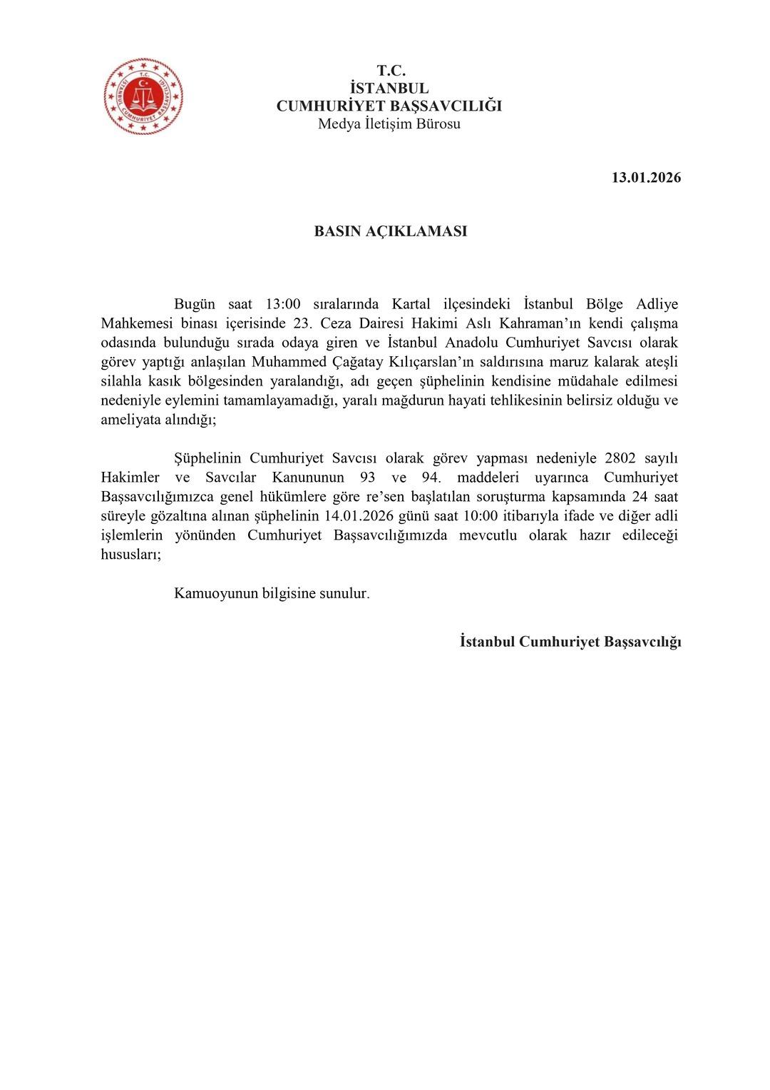 Adliyede savcıdan, kadın hakime silahlı saldırı! 4