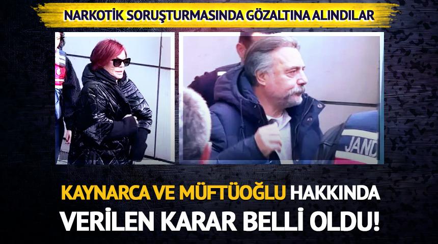 Oktay Kaynarca ve Emel M&uuml;ft&uuml;oğlu g&ouml;zaltına alınmıştı! Karar belli oldu