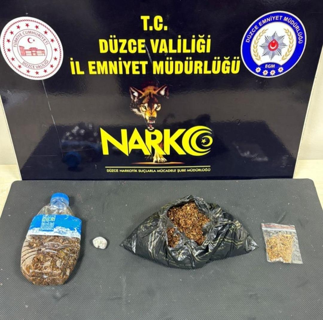 D&uuml;zce&rsquo;de uyuşturucu operasyonunda 2 kişi tutuklandı 1