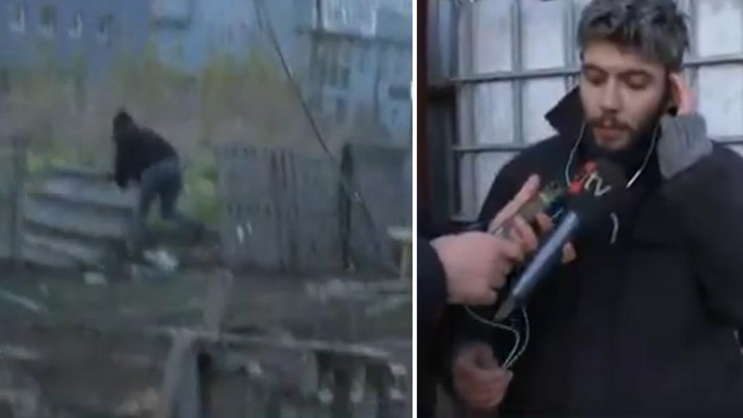 18 yaşındaki gen&ccedil; kızı ka&ccedil;ıran firari sanığın yakalanma anları canlı yayına yansıdı! İşte o anlar 2