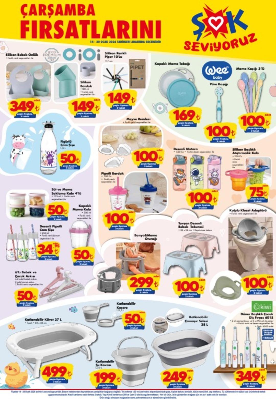 ŞOK a mini buzdolabı geliyor! 14 Ocak 2026 ŞOK aktüel katalog yayınlandı! 3