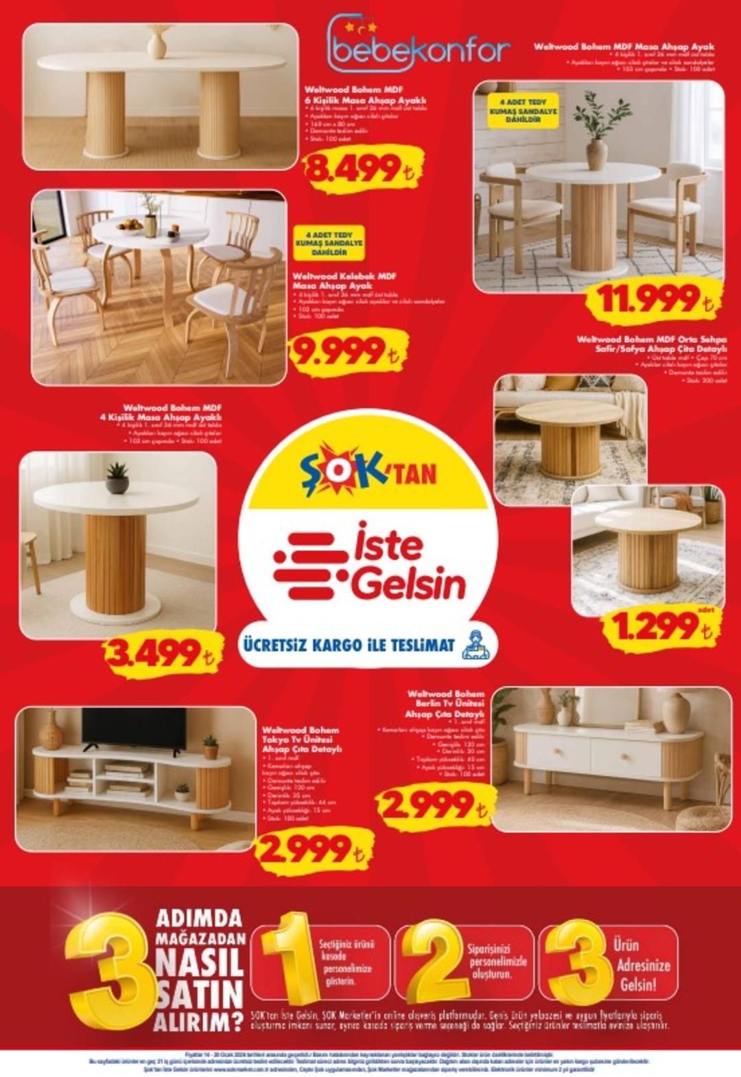 ŞOK a mini buzdolabı geliyor! 14 Ocak 2026 ŞOK aktüel katalog yayınlandı! 7