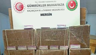 Mersin Limanı&rsquo;nda 280 bin sentetik hap ele ge&ccedil;irildi