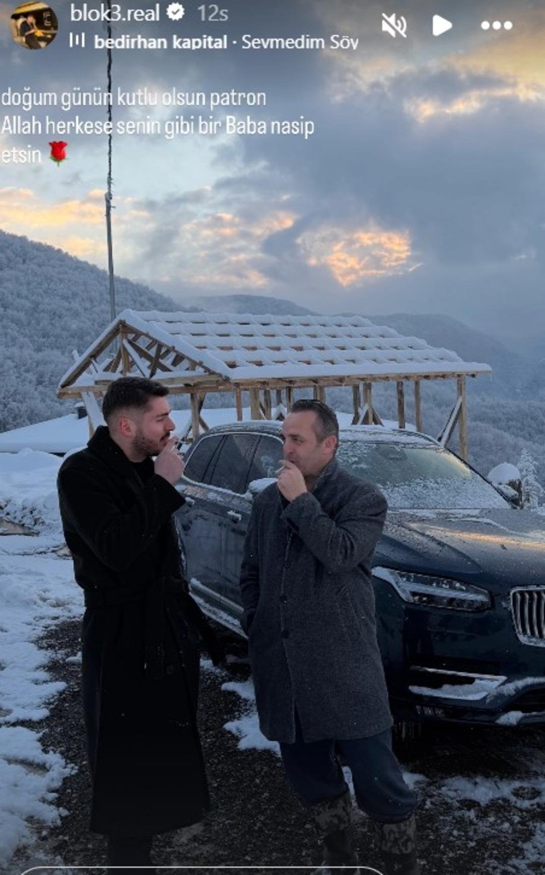 Ünlü rapçi Blok3 babası için kesenin ağzını açtı! Hayalindeki lüks aracı hediye etti 3