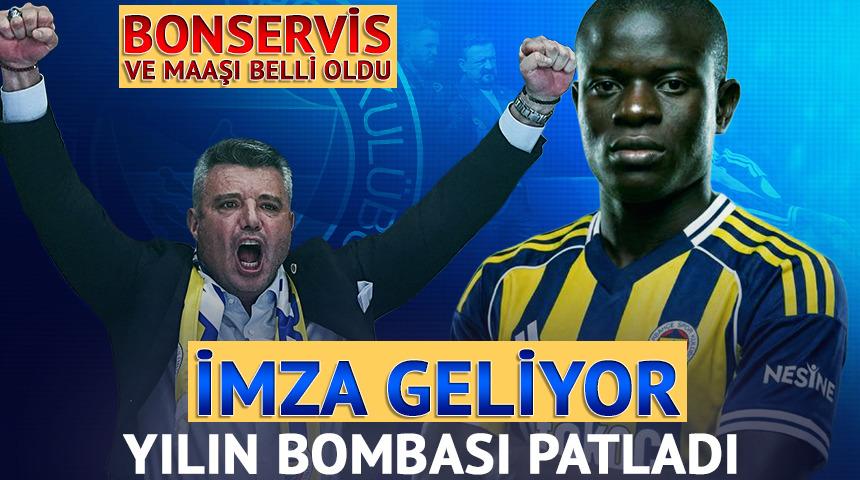 Fenerbah&ccedil;e'de Kante ile her konuda anlaştı! Maaş ve bonservis detayı! 