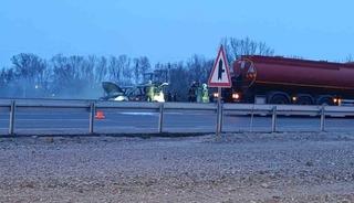 Seyir halindeki ara&ccedil; alev topuna d&ouml;nd&uuml;